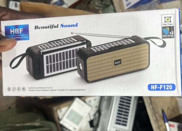 Speaker sans fil solaire tout-terrain