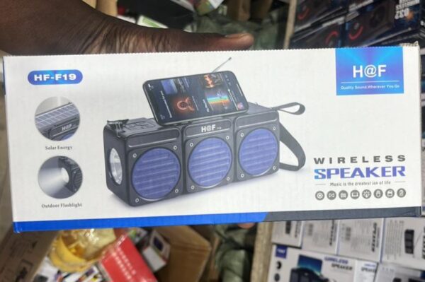 Speaker sans fil solaire tout-terrain