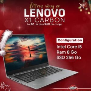 Ordinateur Lenovo X1 Carbon - Intel core i5 - ram 8gb - SSD 256gb