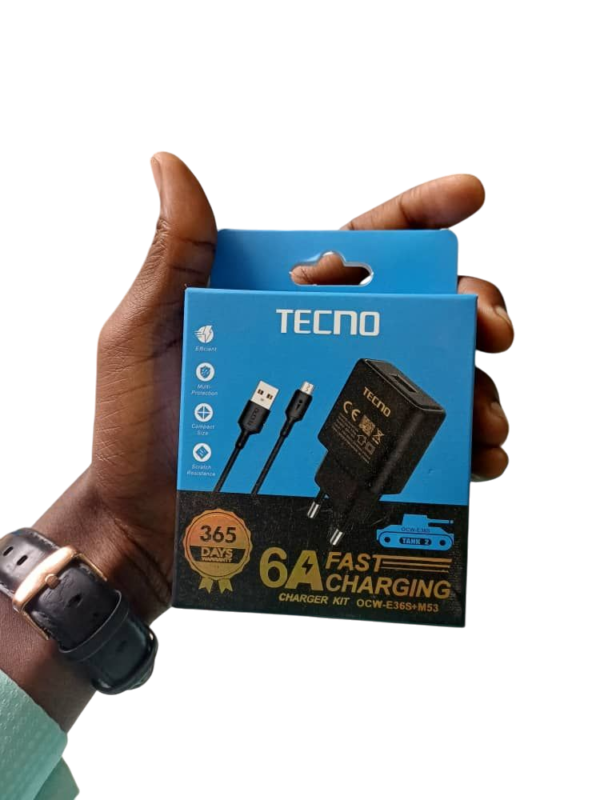 10 Chargeur Rapide Tecno 6A (Dizaine)