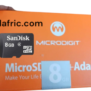 5 Cartes mémoire 8gb
